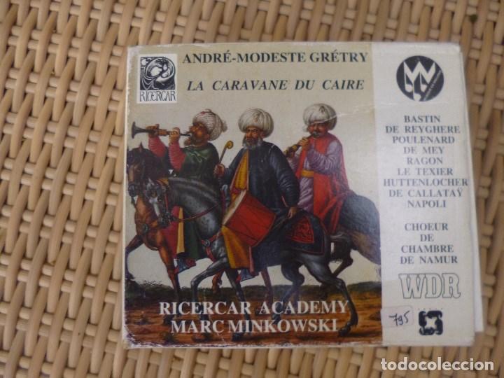 CDs de m&uacute;sica: La Caravane Du Caire Andre Modeste Gretry Ricercar Academy Marc Minkowski