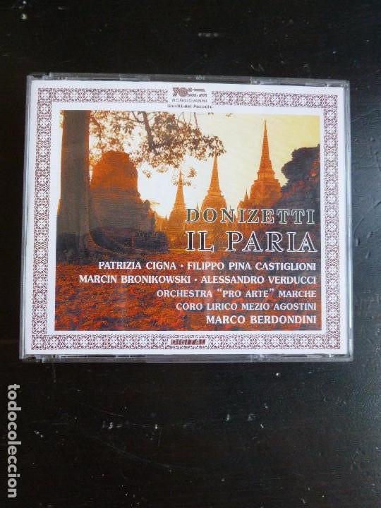 CD di Musica: DONIZETTI IL PARLA  VERDUCCI PATRIZIA GIGNA. DIR. MARCO BARDONDINI.  BONGIOVANNI 2011 2CD
