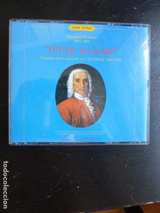 CDs de m&uacute;sica: TETIDE IN SCIRO. D. SCARLATTI. ARS NOVA  3CD - Foto 1