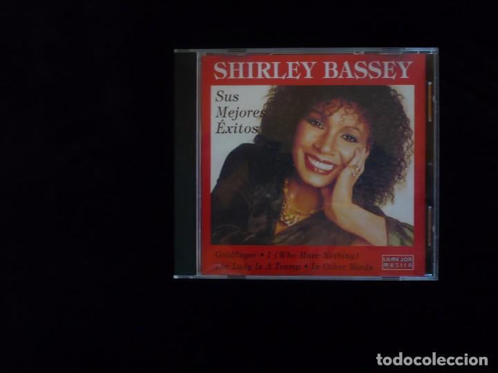 CDs de m&uacute;sica: shirley bassey, sus mejores exitos - cd como nuevo - Foto 1