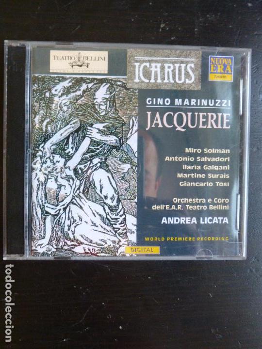 CD di Musica: JACQUERIE. GINO MARINUZZI ANDREA LICATA NOUVA ERA. 1994  2CD
