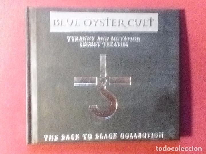 CD de M&uacute;sica: Blue &Ouml;yster Cult-Tyranny And Mutation +Secret Treaties (2 cd.digipak.Axe Killer.2000) ed especial