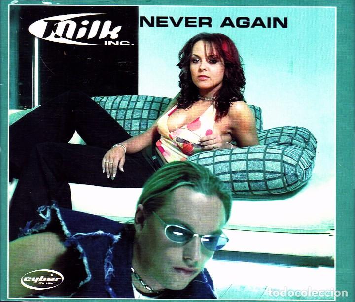 CDs de m&uacute;sica: MILK INC - NEVER AGAIN CD SINGLE 3 TEMAS 2001 RARO - Foto 1