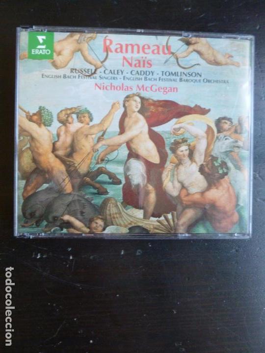 CDs de m&uacute;sica: RAMEAU/NAIS. NICHOLAS McGEGAN ERATO - Foto 1