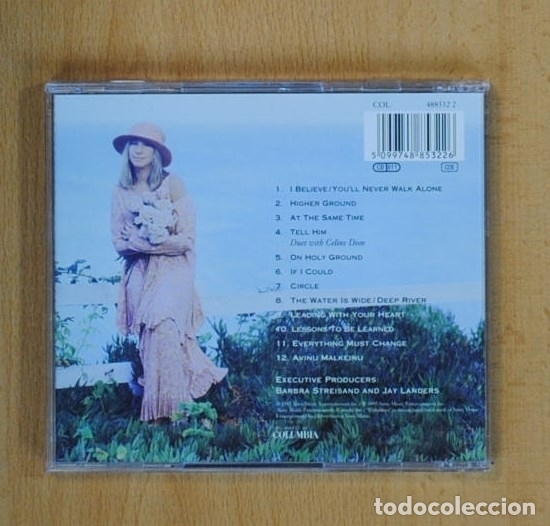 CDs de m&uacute;sica: BARBRA STREISAND - HIGHER GROUND - CD - Foto 2
