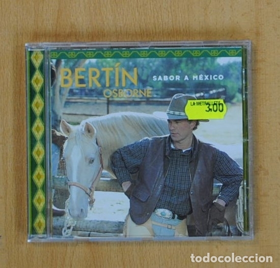 CDs de m&uacute;sica: BERTIN OSBORNE - SABOR A MEXICO - CD - Foto 1