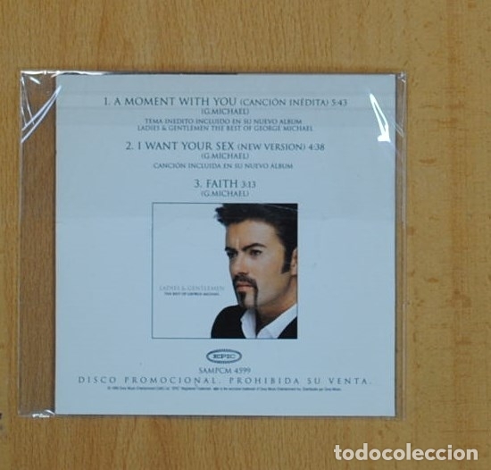 CDs de m&uacute;sica: GEORGE MICHAEL - 99 - CD SINGLE - Foto 2
