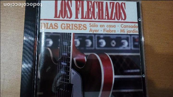 CDs de m&uacute;sica: LOS FLECHAZOS / DIAS GRISES (CD 6 TEMAS ELEFANT 1996) - Foto 1