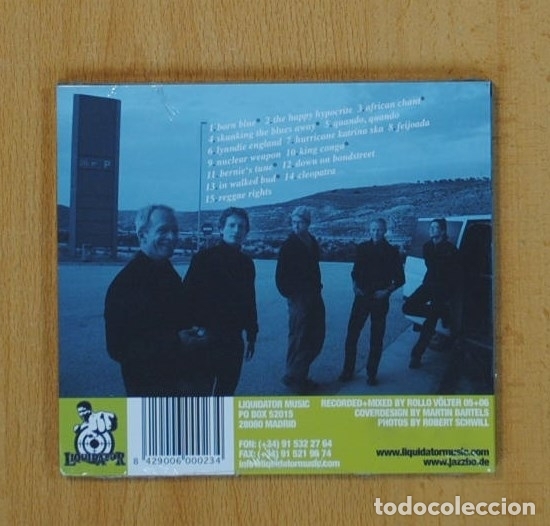 CDs de m&uacute;sica: JAZZBO - BORN BLUE - CD - Foto 2