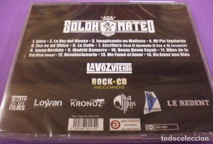 CDs de m&uacute;sica: Soloh Mateo - La Voz del Viento - CD Precintado - Foto 2