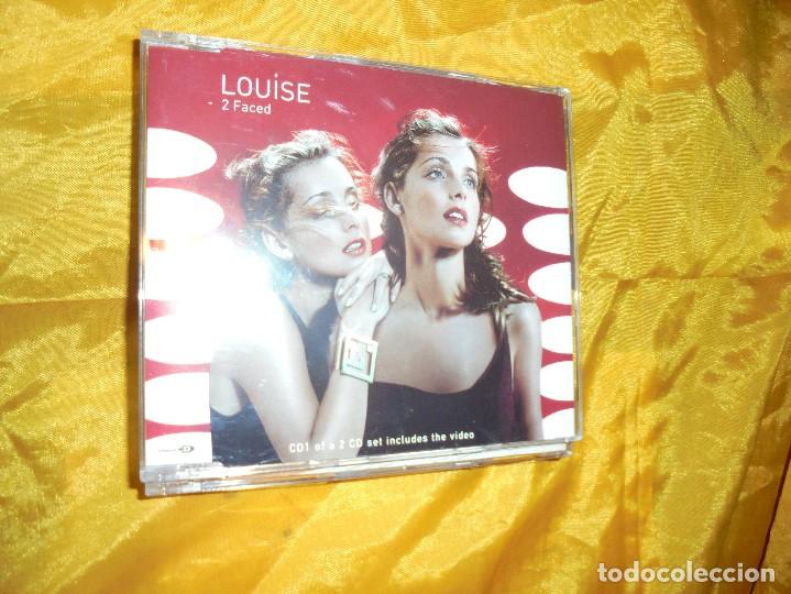 CDs de m&uacute;sica: LOUISE. 2 FACED. CD + VIDEO. EDICION INGLESA. IMPECABLE - Foto 1