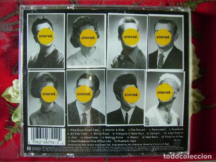 CDs de m&uacute;sica: GREEN DAY.NIMROD - Foto 2