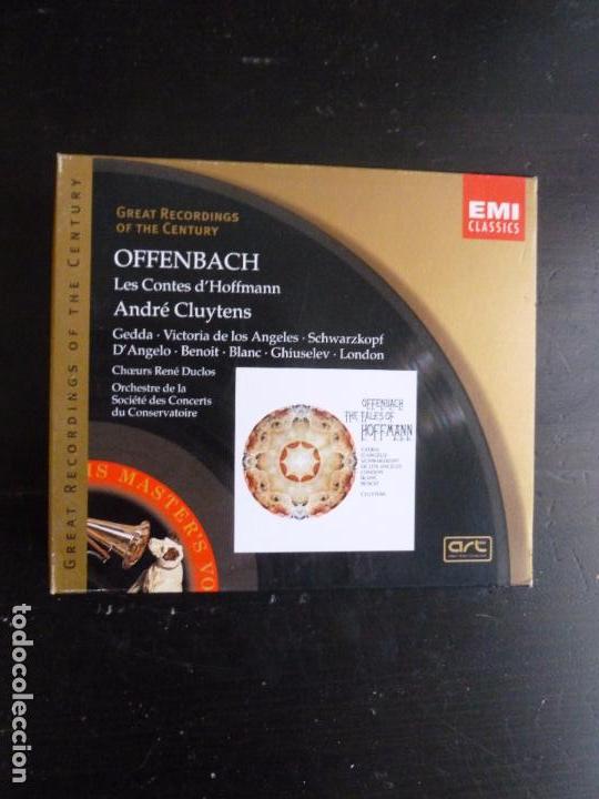 CDs de m&uacute;sica: OFFENBACH LES CONTES DE HOFFMANN ANDRE CLUYTENS EMI 2003 2CD - Foto 1