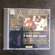 CDs de Música: IL BALLO DELLE INGRTE CLAUDIO MONTEVERDI NUOVA ERA 1995