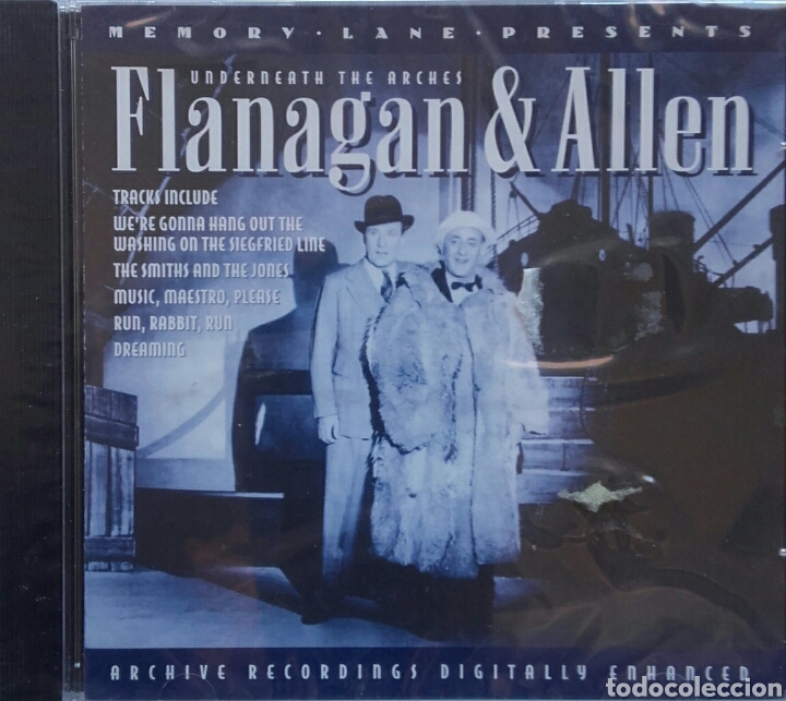 CDs de m&uacute;sica: FLANAGAN & ALLEN UNDERNEATH THE ARCHES - Foto 1