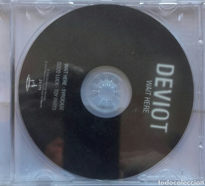CDs de m&uacute;sica: DEVIOT CD SINGLE WAIT HERE - GOOD LUCK - Foto 1