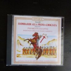 CDs de Música: I LOMBARDI ALLA PRIMA CROCIATA VERDI. PAVAROTTI SCOTTO OPERA 1991