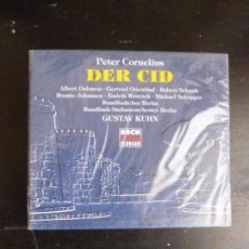 CDs de Música: DER CID. PETER CORNELIUS ALBERT DOHMEN GUSTAV KUHN KOCH 1996 2CD ¡NUEVO PRECINTO ORIGINAL!