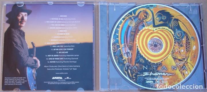 CDs de m&uacute;sica: SANTANA - SHAMAN (CD) 2002 - 16 TEMAS - Foto 2