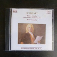 CDs de Música: SCARLATTI PIANO SONATAS SZOKOLAY NAXOS 1989 