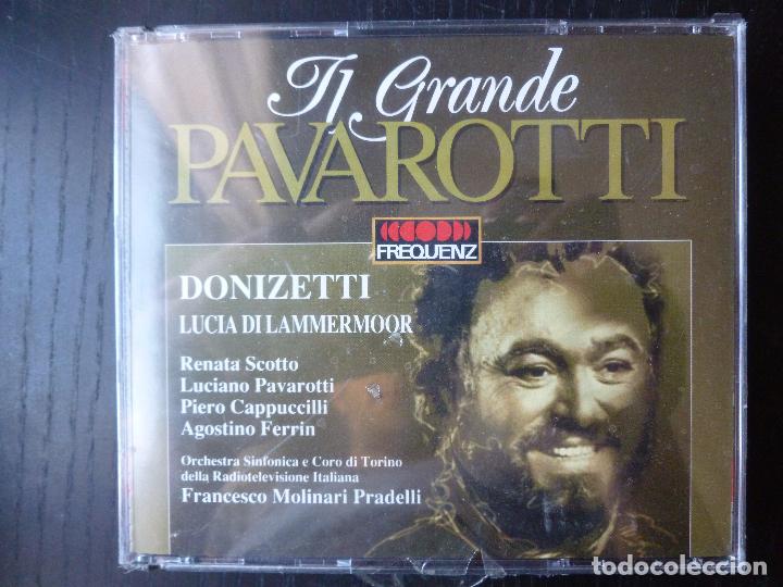 CD de M&uacute;sica: LUCIA DI LAMERMOOR DONIZETTI  PAVAROTTI  FRENQUENZ 1991  &iexcl;nuevo precintado!