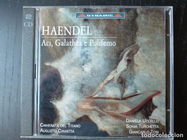 CDs de m&uacute;sica: ACI GALATHEA E POLIFEMO HAENDEL DYNAMIC  1999 - Foto 1