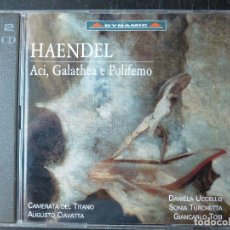 CDs de Música: ACI GALATHEA E POLIFEMO HAENDEL DYNAMIC 1999 