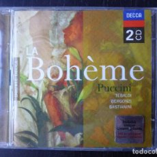 CDs de Música: LA BOHEME PUCCINI MIMI RELATA TEBALDI DECCA 1999 2CD