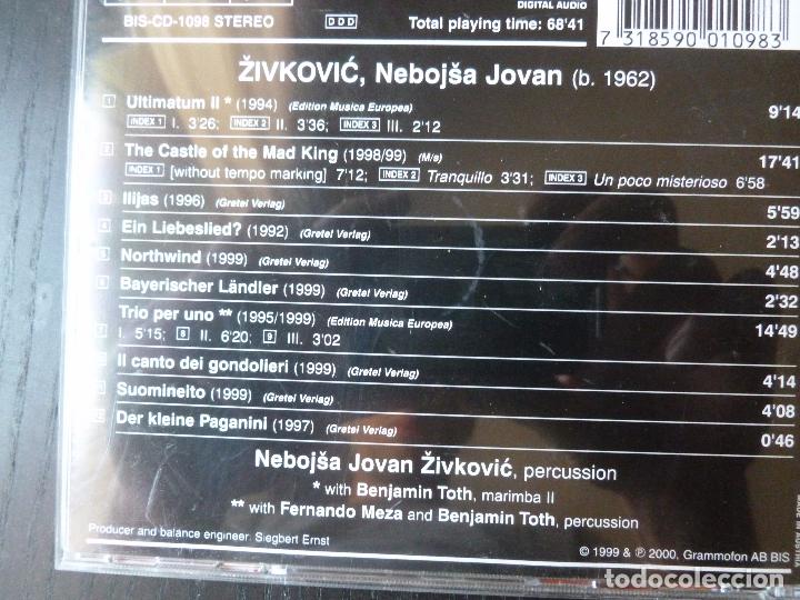 CDs de m&uacute;sica: ZIVKOVIC  NEBOJSA JOVAN A BIS 2000 - Foto 2