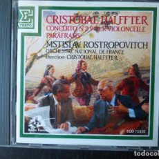 CDs de Música: CONCERTO POR VIOLONCELLE ET ORCHESTRE Nº 2 HALFFTER. ERATO 1987