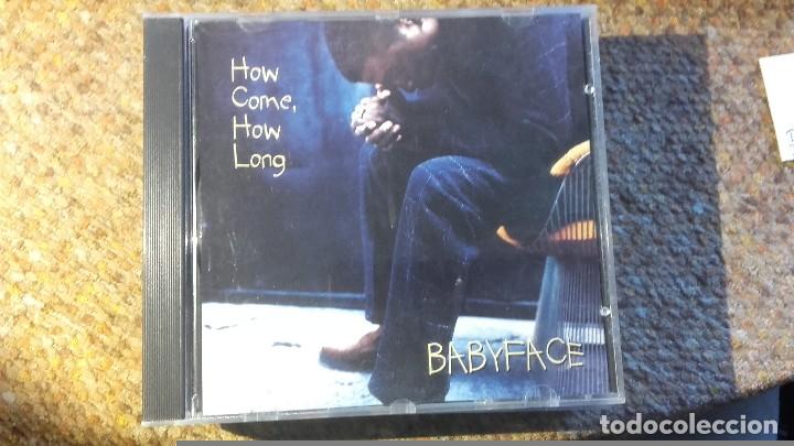 CDs de m&uacute;sica: Babyface , how come how long , cd single promo , impecable - Foto 1