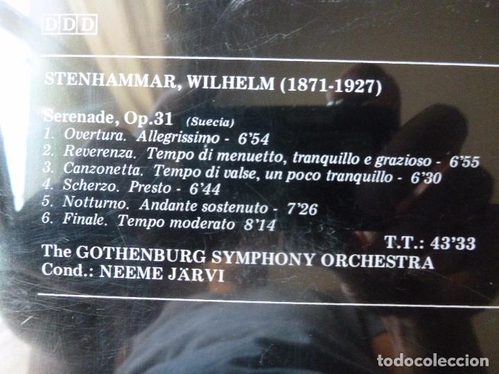 CDs de m&uacute;sica: SERENADE OPUS 31 STENHAMMAR  A BIS  1985 - Foto 2