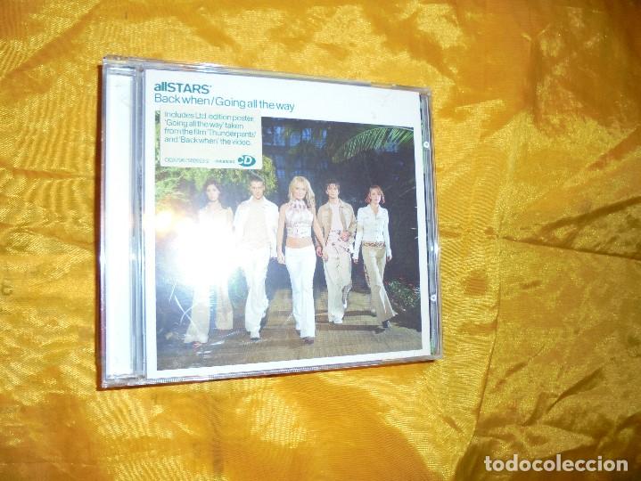 CDs de m&uacute;sica: ALLSTARS. BACK WHEN / GOING ALL THE WAY. CD + VIDEO. IMPECABLE(#) - Foto 1