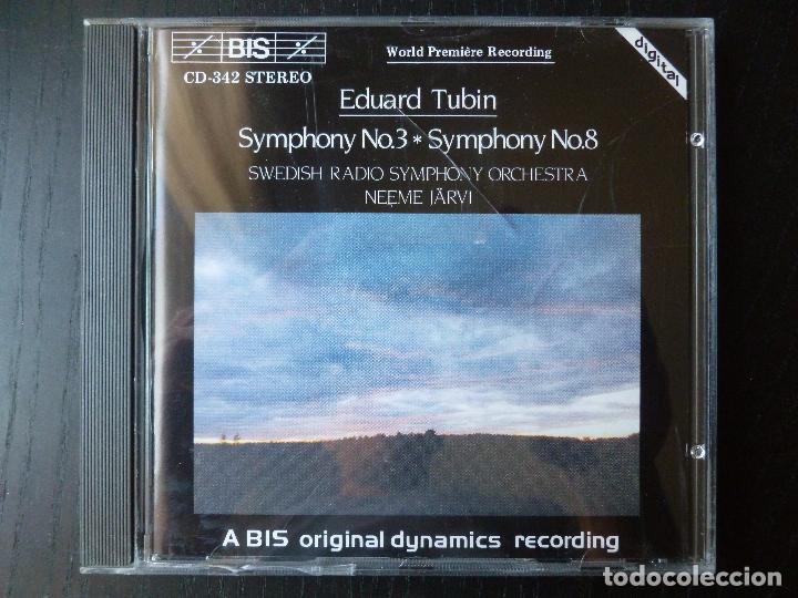 Musik-CDs: SYMPPHONY N&ordm;3 SYMPHONY N&ordm;8 TUBIN BIS 1987