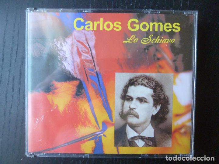 Musik-CDs: LO SCHIAVO ANTONIO CARLOS GOMES SONOPRESS 1997 2CD &iexcl;PRECINTADO!