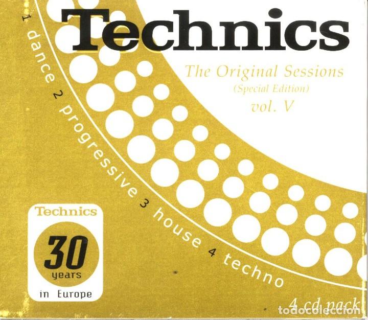 CDs de m&uacute;sica: TECHNICS VOL. V 4CDs DANCE.PROGRESSIVE.HOUSE.TECHNO - Foto 1