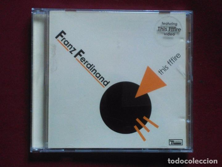 CD de M&uacute;sica: Franz Ferdinand-This Fffire (cd. Domino.2004) contiene: This Fffire (Video)