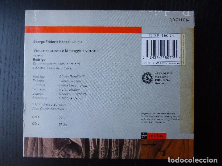 CDs de m&uacute;sica: RODRIGO HANDEL VIRGIN 2CD 1999 - Foto 2