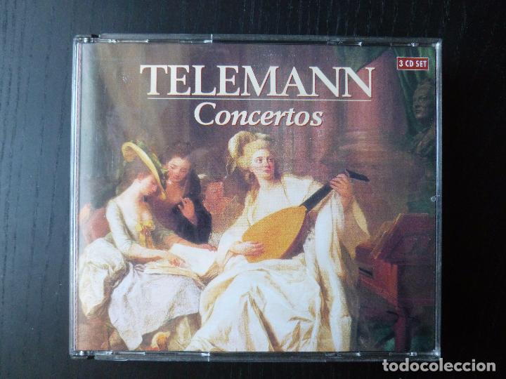 CDs de m&uacute;sica: CONCERTOS TELEMANN BRILLANT 3CD - Foto 1