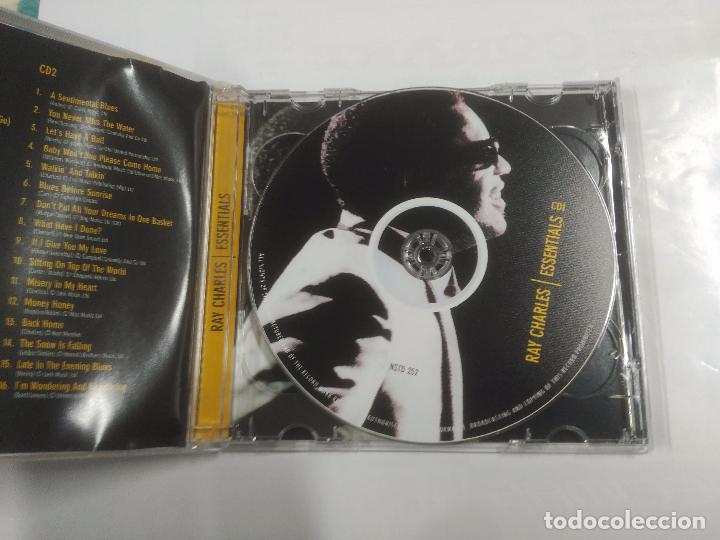 CDs de m&uacute;sica: RAY CHARLES. ESSENTIALS. DOBLE CD. TDKCD5 - Foto 2
