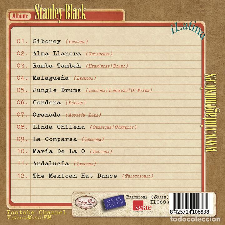 CDs de m&uacute;sica: STANLEY BLACK. Colecci&oacute;n iLatina - Foto 2