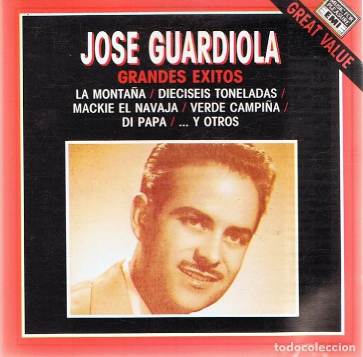 CDs de m&uacute;sica: CD JOSE GUARDIOLA GRANDES &Eacute;XITOS - Foto 1