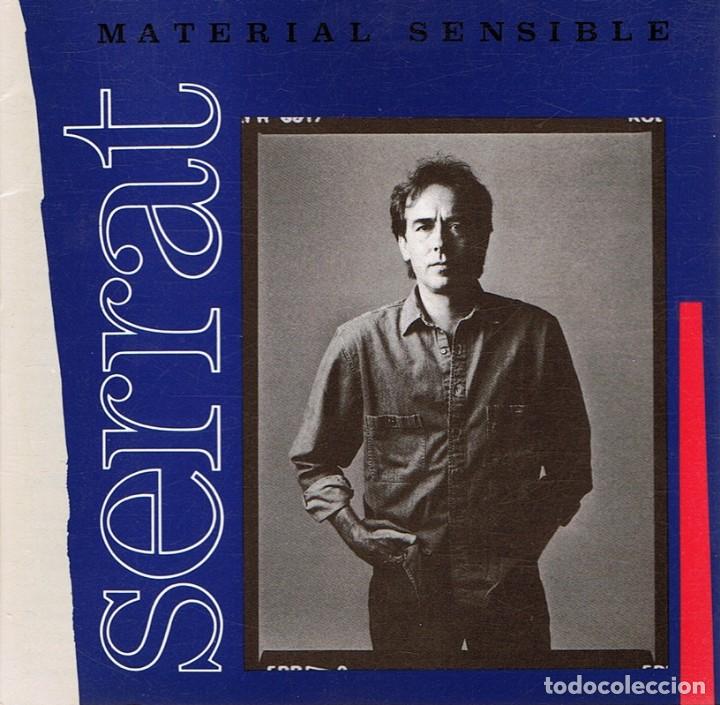 CDs de m&uacute;sica: CD JOAN MANUEL SERRAT &uml;MATERIAL SENSIBLE&uml; - Foto 1