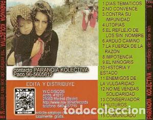 CDs de m&uacute;sica: Paranoia Kolectiva &lrm;- El Reflecto De Los Sin Rostro-punk - Foto 2