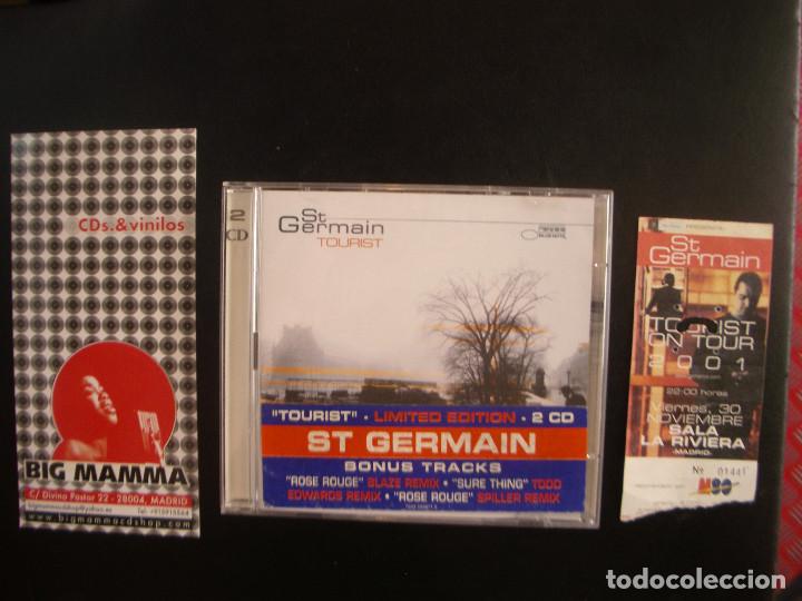 CDs de m&uacute;sica: ST GERMAIN- TOURIST. 2 CD CON ENTRADA - Foto 1