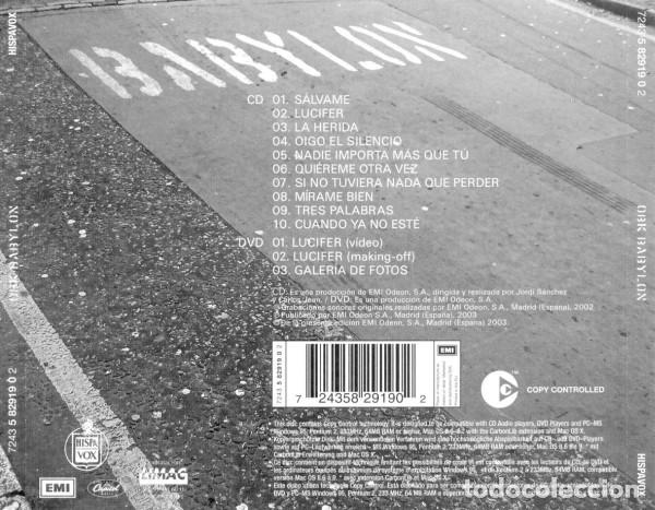 CDs de m&uacute;sica: OBK &lrm;&ndash; Babylon -DOBLE DISCO CD+DVD Techno pop - Foto 2