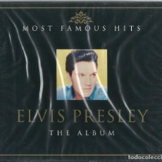 CDs de Música: MOST FAMOUS HITS.... ELVIS PRESLEY: THE ALBUM (PRECINTADO) DOBLE DISCO. Lote 90139092