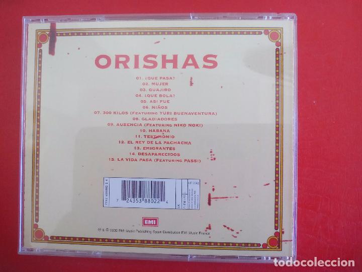 CDs de m&uacute;sica: Orishas. Emigrante. CD. Compact Disc - Foto 3