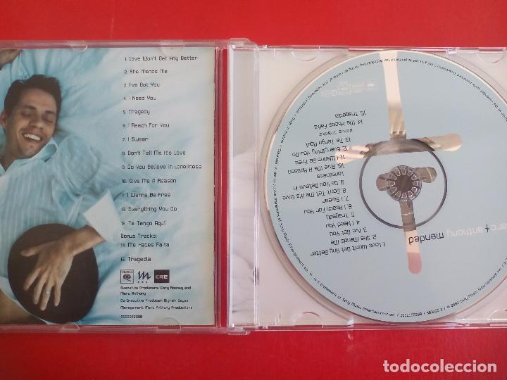 CDs de m&uacute;sica: Marc Anthony Mended. 15 temas.2002 CD. Compact Disc - Foto 2