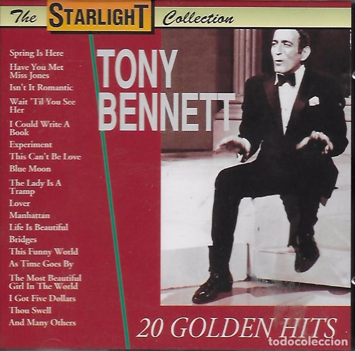 CDs de m&uacute;sica: TONY BENNETT. 20 EXITOS. CD - Foto 1